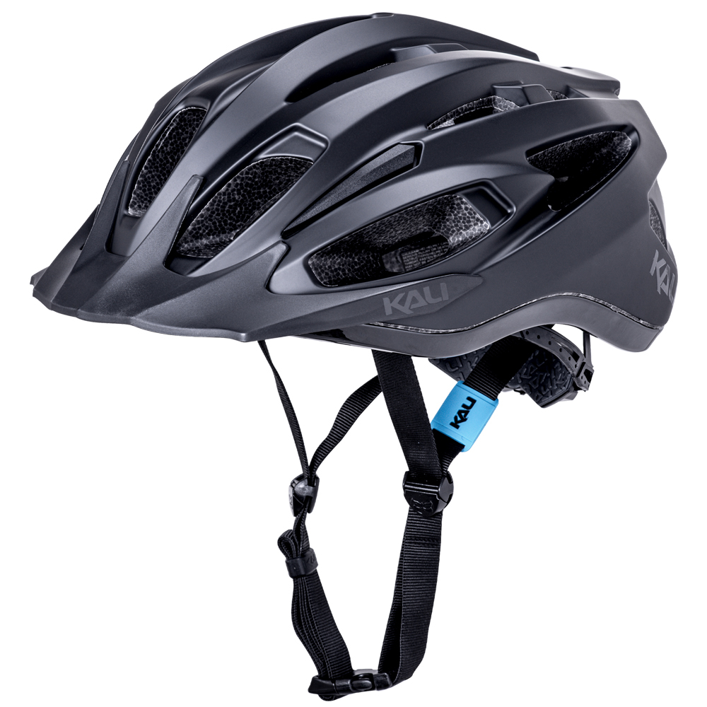 Kali Alchemy Trail Helmet - Solid Matt Black / Gloss Black - S/M
