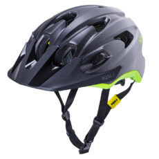 Kali Pace Trail Helmet - Fade Matt Black / Fluro Yellow - L/XL