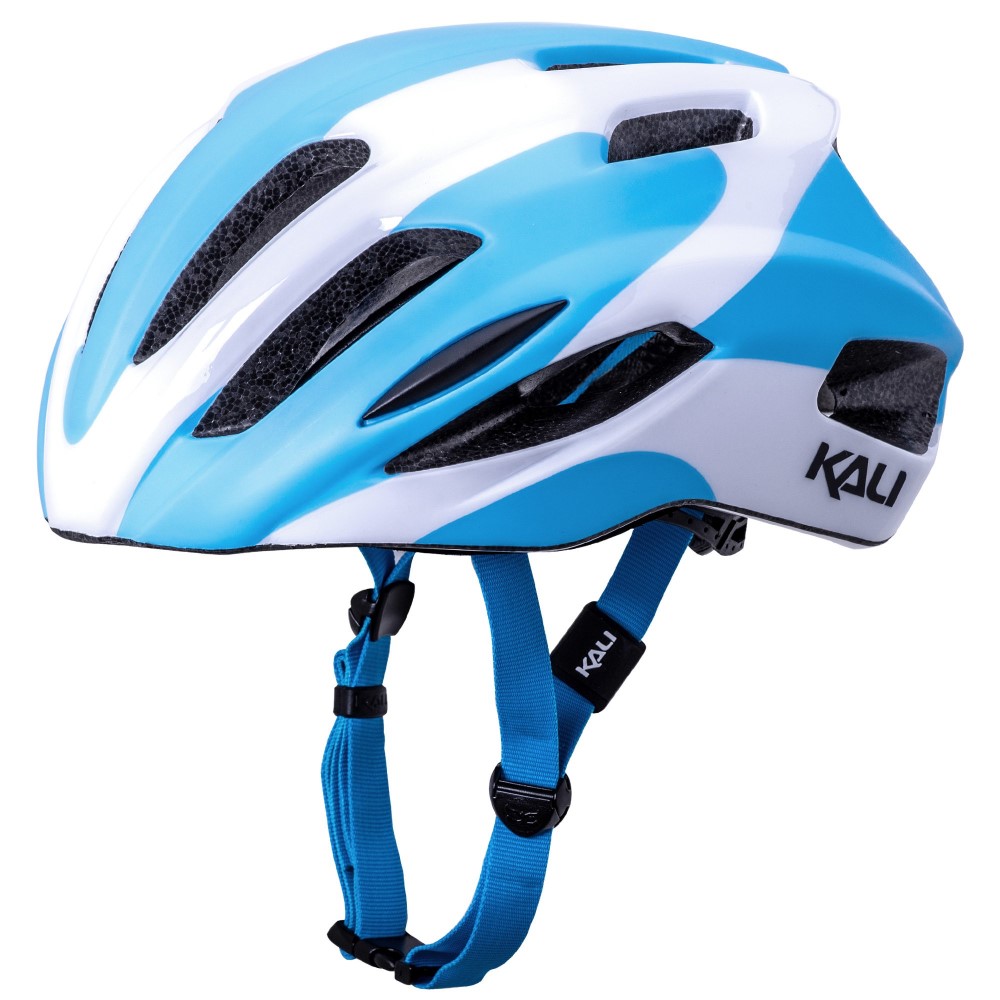 Kali Prime 2.0 Road Helmet - Race Gloss Blue / White - S/M