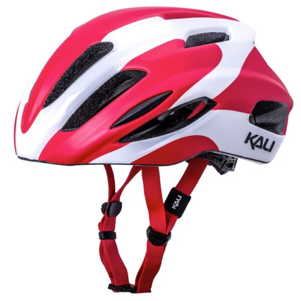 Kali Prime 2.0 Road Helmet - Race Gloss Red / White - L/XL